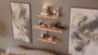 Hanah Home Prizma Raf Estantería de Pared Grande